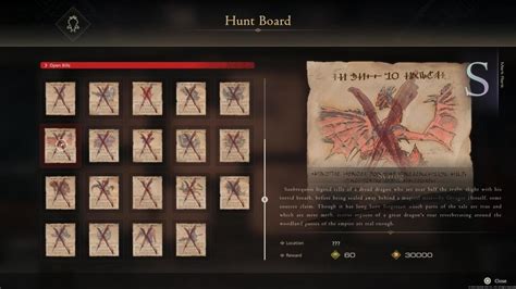 Final Fantasy 16 (XVI) All Hunt Board Quest Locations。